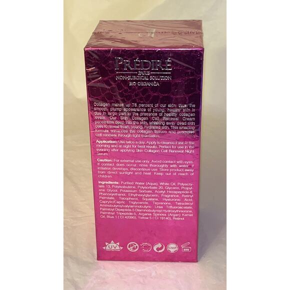 Predire Paris Skin Collagen Cell Renewal Cream Apple/Grape Stem Cell Technology - Picture 5 of 8